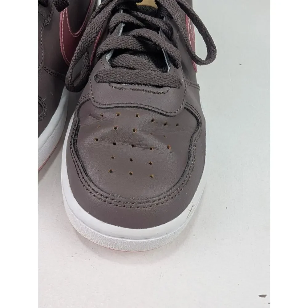 Nike Youth 5 Court Bourgh Low 2 Sneaker - Violet Ore/Pink Glaze